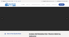 Desktop Screenshot of dubaitrucks.com